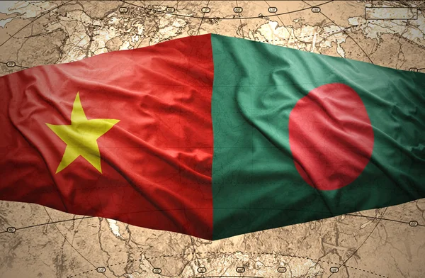Wietnam i Bangladeszu — Zdjęcie stockowe
