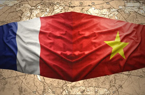 Vietnam and France — Stock Photo, Image