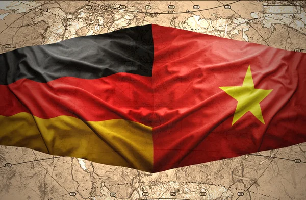 Vietnam and Germany — Stock Photo, Image