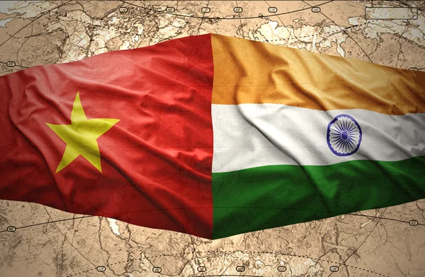 Vietnam y la India — Foto de Stock