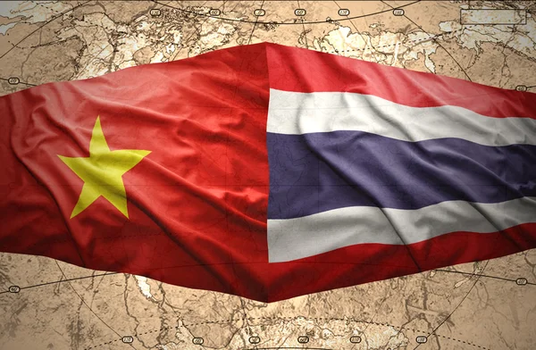 Vietnam e Thailandia — Foto Stock