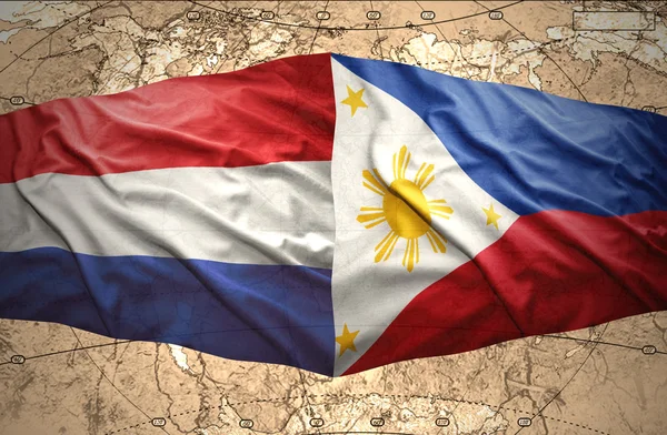 Philippines and Netherlands — Stock Photo, Image