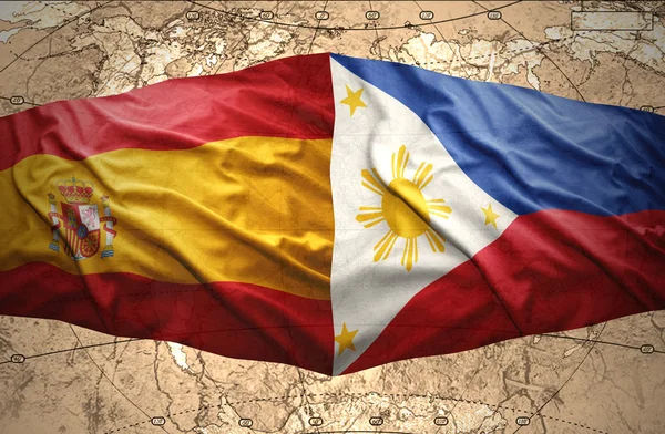 Filipinas y España — Foto de Stock