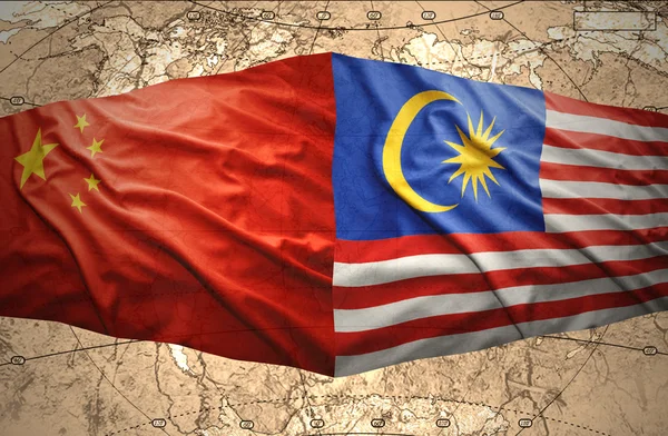 Malesia e Cina — Foto Stock