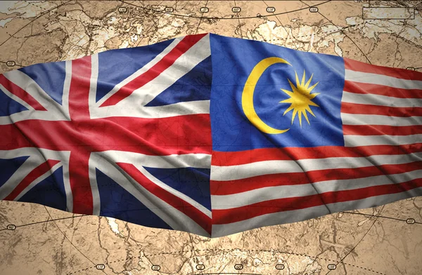Малайзия и Великобритания — стоковое фото