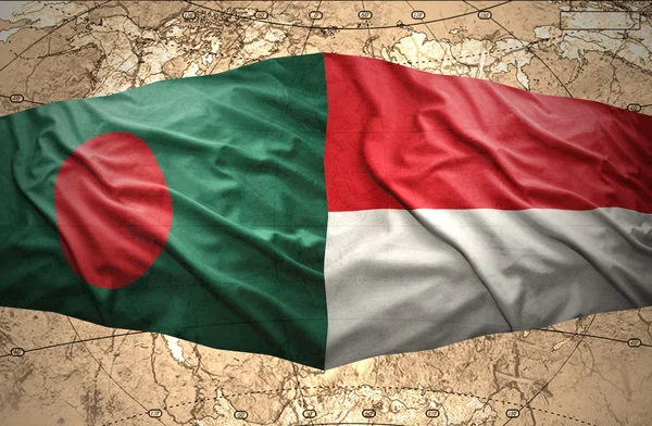 Indonesia e Bangladesh — Foto Stock