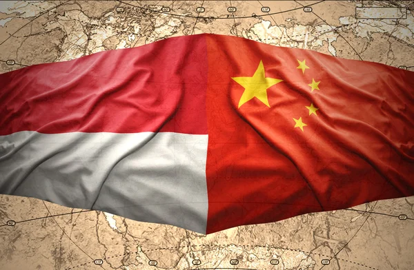 Indonesia and China — Stock Photo, Image