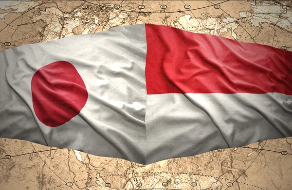 Indonesien und Japan — Stockfoto