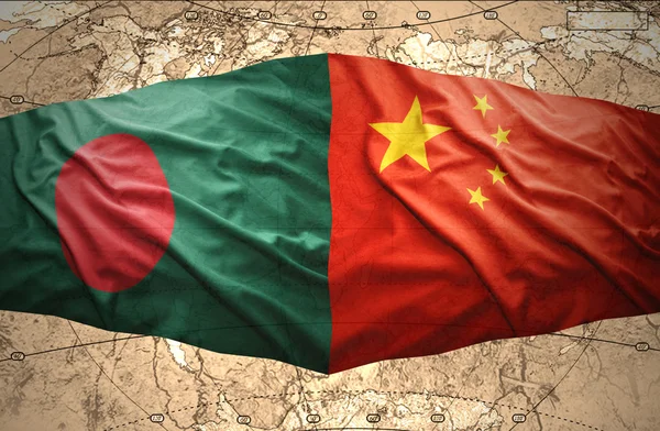 Bangladesh en china — Stockfoto