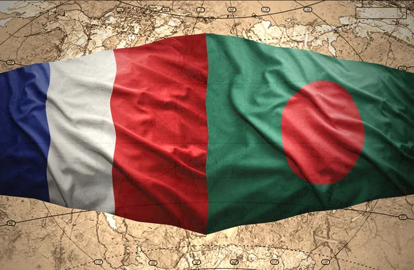 Bangladesh e Francia — Foto Stock