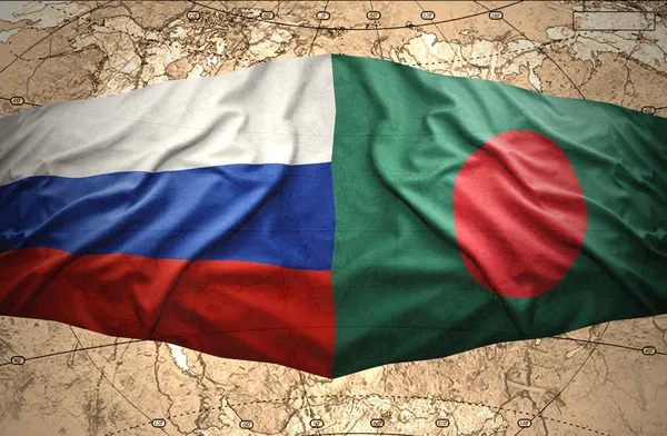 Bangladesh and Russia — Stock Photo, Image