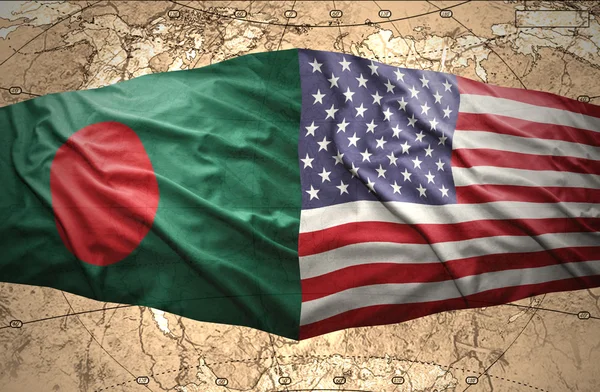 Bangladesh e Stati Uniti d'America — Foto Stock