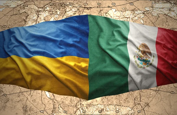 Ukraine and Mexico — Stock Photo, Image