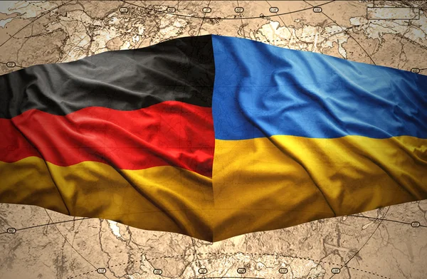 Ucrania y Alemania — Foto de Stock