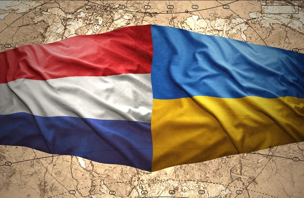 Ucrânia e Países Baixos — Fotografia de Stock