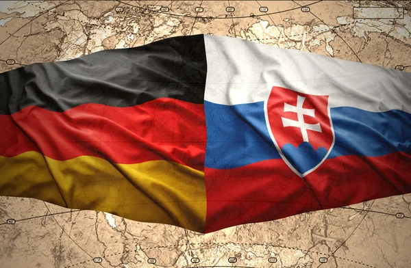 Slovakia and Germany — Stock Photo, Image