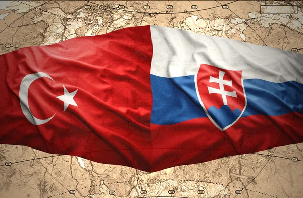 Słowacja i Turcja — Zdjęcie stockowe