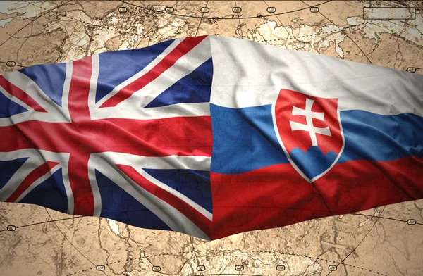 Slovacchia e Regno Unito — Foto Stock