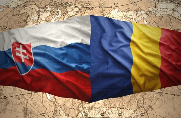 Slovakian ja Romanian välillä — kuvapankkivalokuva