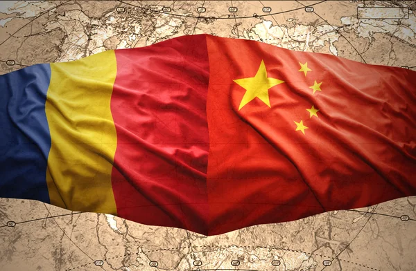 Romania and China — Stock Photo, Image