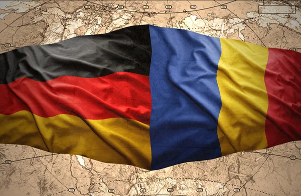 Roménia e Alemanha — Fotografia de Stock