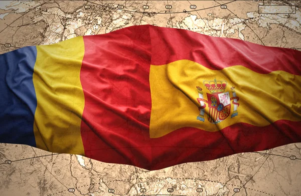 Rumania y España — ストック写真
