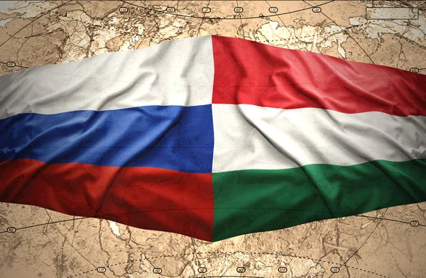 Macaristan ve Rusya — Stok fotoğraf