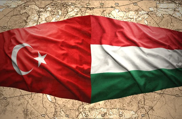 Hungary and Turkey — Stock Photo, Image