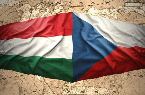Hongrie et République tchèque — Photo