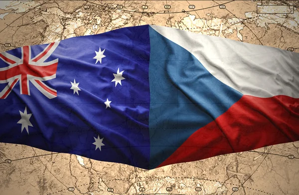 Czech Republic and Australia — Stock Photo, Image