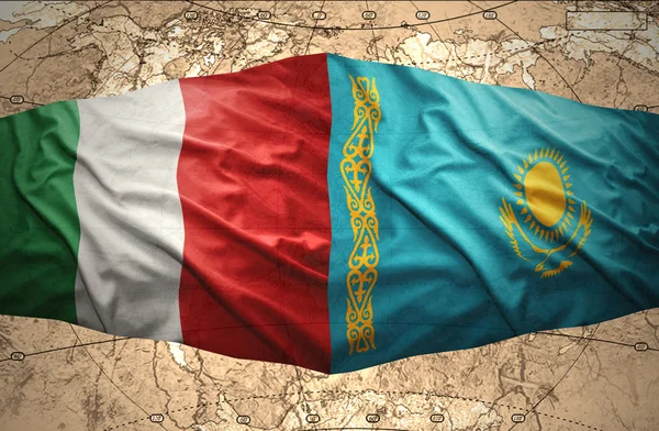Kazakistan e Italia — Foto Stock