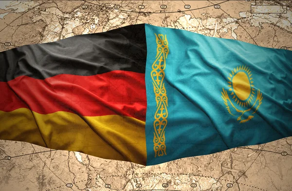 Kazakhstan and Germany — Stock Photo, Image