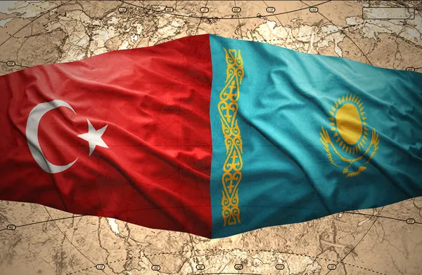 Kazakistan e Turchia — Foto Stock