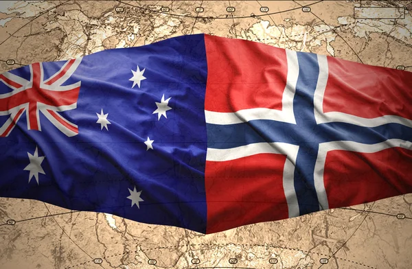 Norvège et Australie — Photo