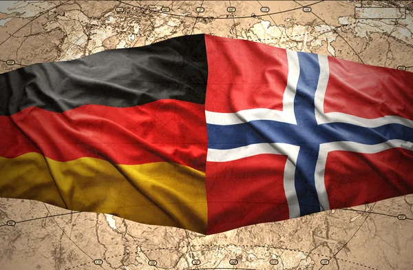 Norvegia e Germania — Foto Stock