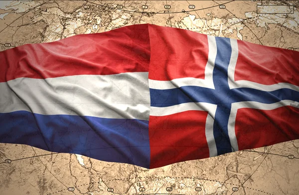 Norwegia i Holandia — Zdjęcie stockowe