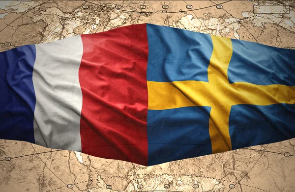 Sweden and France — Stock Photo, Image