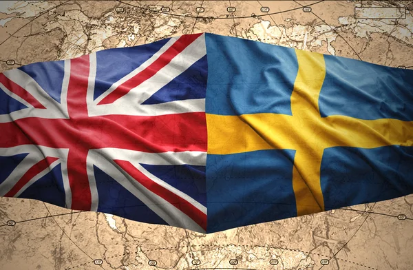 Sweden and United Kingdom — Stock Photo, Image