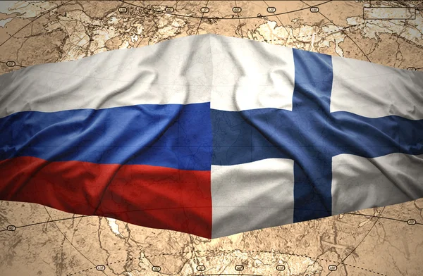 Finland and Russia — Stock Photo, Image