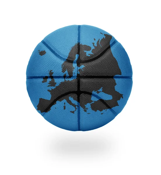 Europese basketbal — Stockfoto