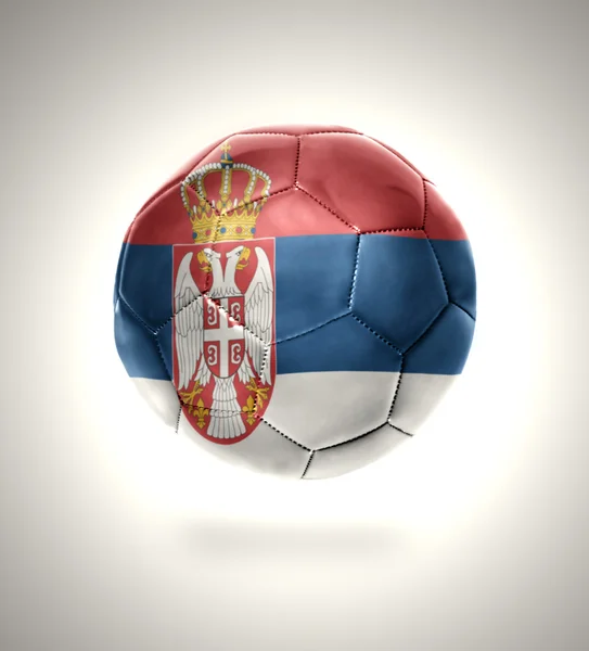 Der serbische Fußball — Stockfoto