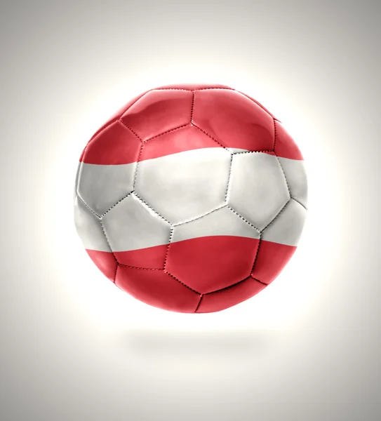 Austriackiej piłki nożnej — Zdjęcie stockowe