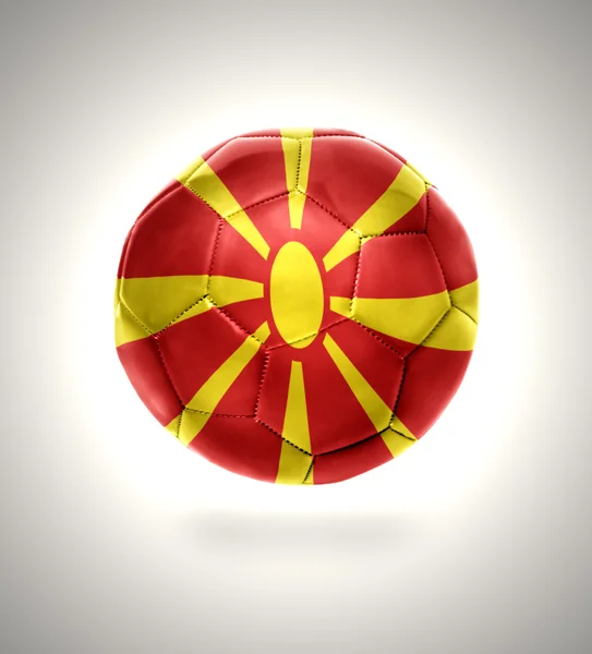 Macedoński piłkarz — Zdjęcie stockowe