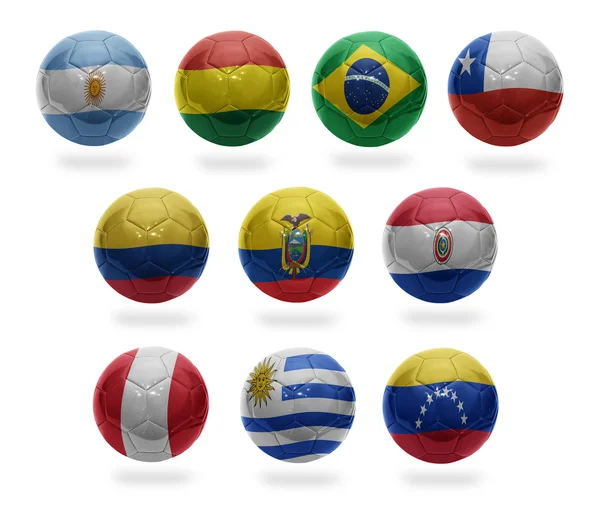 Fútbol sudamericano — Foto de Stock