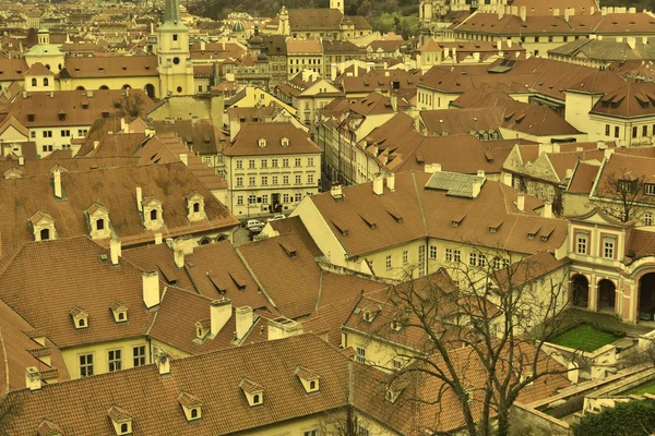布拉格的屋顶 — 图库照片