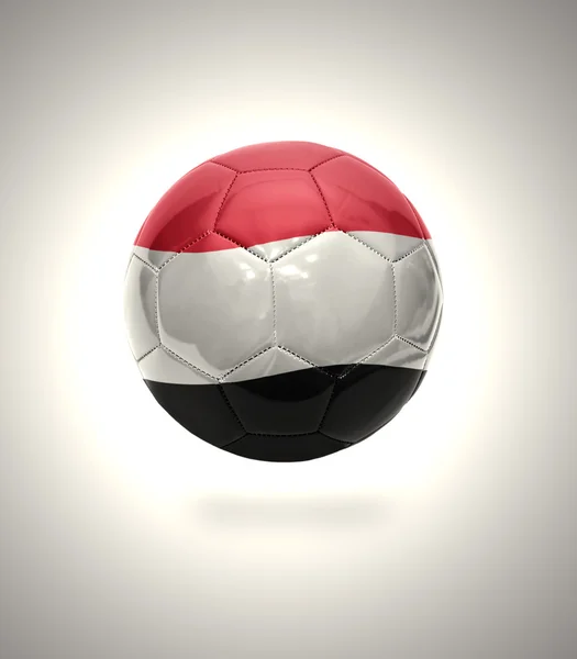 Jemeński piłki nożnej — Zdjęcie stockowe