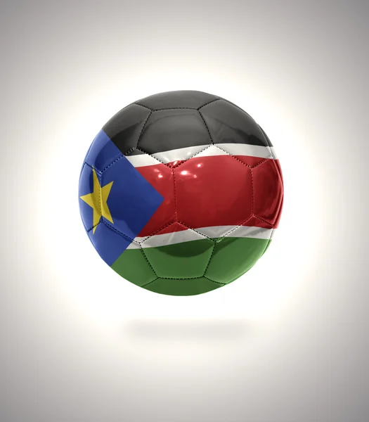 Południowy sudan piłki nożnej — Zdjęcie stockowe