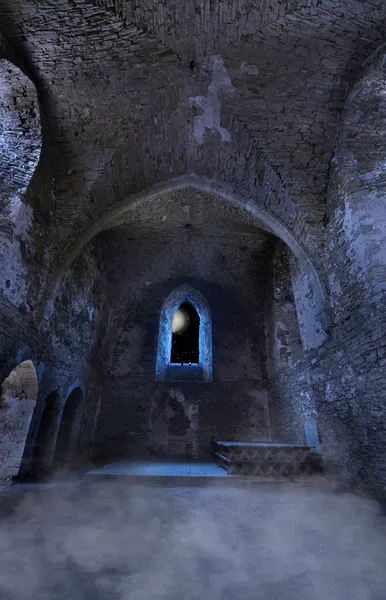 神秘的な古代の城 — ストック写真
