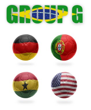Brezilya. Grup g. gerçekçi futbol topları