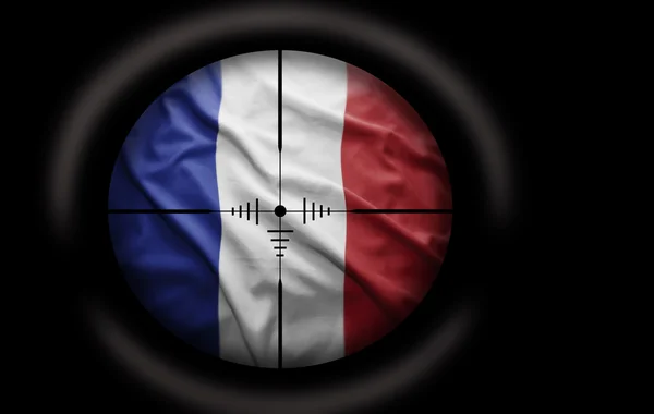 French target — Stock Photo, Image